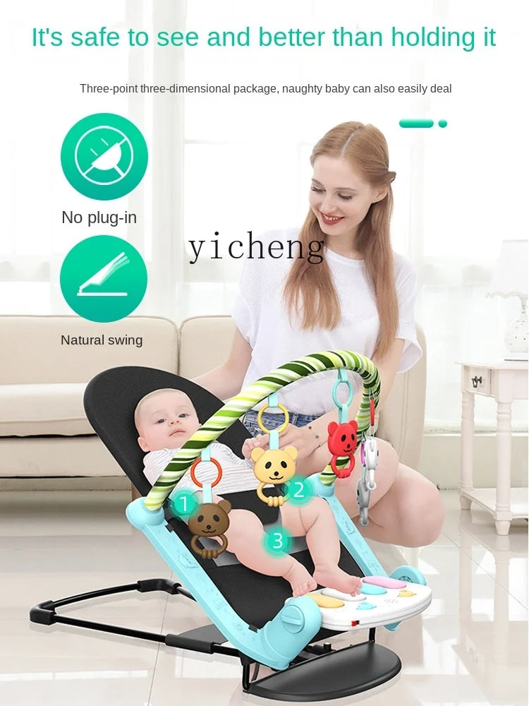 YY Baby Caring Fantstic Product Baby's Rocking Chair Comfort Chair Newborn Baby Cradle Recliner